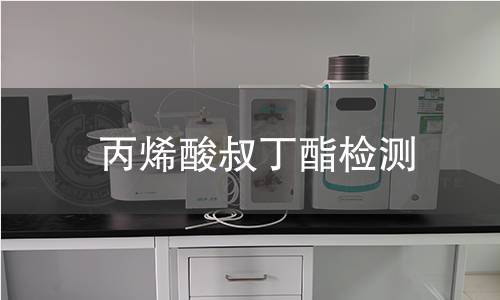 丙烯酸叔丁酯检测