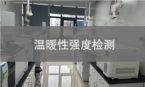 温暖性强度检测