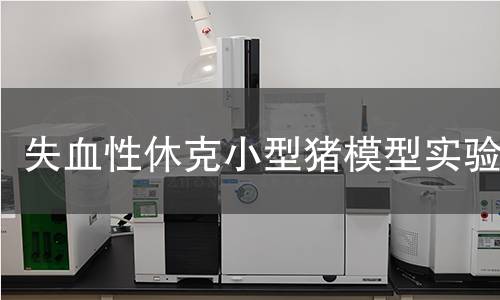 失血性休克小型猪模型实验