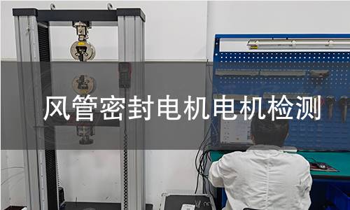 风管密封电机电机检测