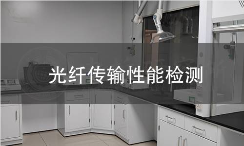 光纤传输性能检测